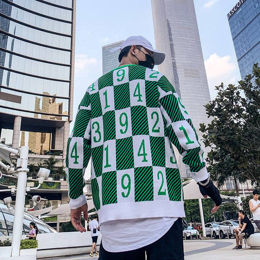 digital polyester sweater